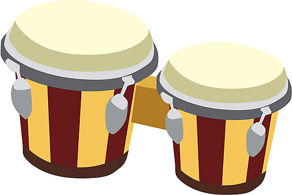 EPS 문화 예술 악기 음악 연주 일러스트 타악기 사람없음 봉고 서양악기 드럼 브라질 민속악기 국내일러스트 문화예술 남아메리카 파일형식 벡터