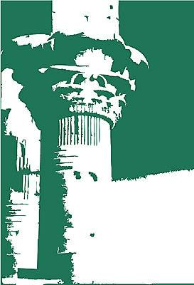 EPS 클립아트 시설물 건축 유럽 컬러 외국문화 여행 고건축 유적 일러스트 유적지 유럽건축 신전 사람없음 초록색 기둥 그리스 파르테논신전 국내일러스트 전통 건축물 나라 문화 서양건축 파일형식 벡터