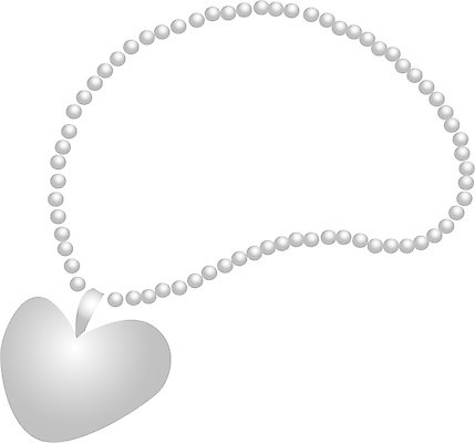 EPS 클립아트 잡화 일러스트 목걸이 장신구 사람없음 하트 보석 여성용품 팬던트 국내일러스트 모양 광석 오브젝트 파일형식 벡터