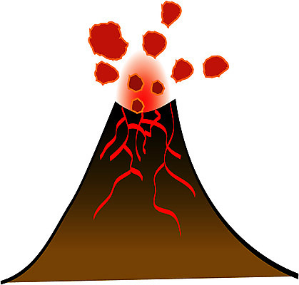 EPS 일러스트 자연현상 자연 산 풍경 사람없음 자연재해 화산 용암 화산폭발 마그마 국내일러스트 폭발 생태계 재해 파일형식 벡터
