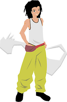 EPS 전신 클립아트 패션 남자 일러스트 청소년 한명 사람 20대 성인 레게머리 힙합보이 남자만 남자한명만 국내일러스트 1 헤어스타일 힙합 청년 파일형식 벡터