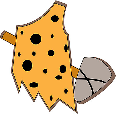 EPS 클립아트 옷 일러스트 사람없음 돌도끼 원시인 원시시대 국내일러스트 유물 역사 도끼 파일형식 벡터