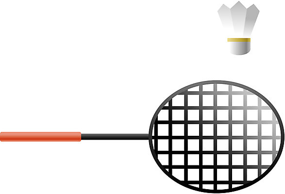 EPS 클립아트 스포츠용품 스포츠 일러스트 사람없음 구기 라켓 배드민턴라켓 셔틀콕 배드민턴 스쿼시 국내일러스트 오브젝트 파일형식 벡터