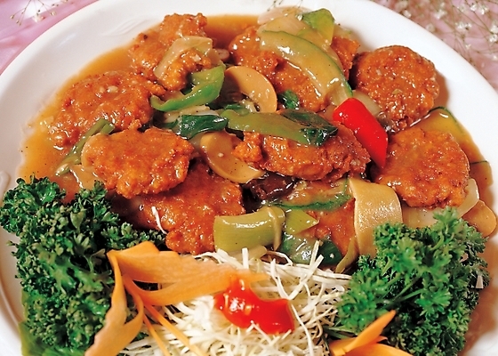 포토 JPG 음식 외국문화 중국문화 실내 사람없음 하이앵글 중식 미트볼 완자볶음 국내포토 동양문화 문화 뷰포인트 내부 볶음 파일형식