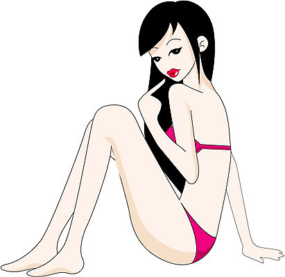 EPS 클립아트 모델 여자 수영복 일러스트 한명 사람 20대 성인 뷰티 섹시 속옷 도발 여자만 여자한명만 성인여자만 청년만 청년여자만 성인한명만 청년여자한명만 성인여자한명만 성인만 국내일러스트 1 옷 컨셉 청년 파일형식 벡터