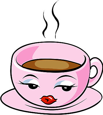 EPS 클립아트 캐릭터 커피 음료 음식 일러스트 사람없음 섹시 차 커피잔 유혹 다방 도발 유흥업소 일러캐릭터 컨셉 잔 파일형식 벡터