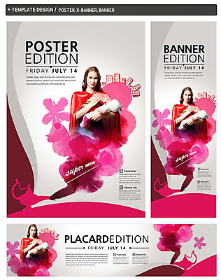 PSD 서양인 외국인 백인 템플릿 배너 배너템플릿 여자 가로배너 ZIP 포스터 세로배너 엄마 웃음 사람 상반신 20대 성인 두명 세트 임신 육아 현수막 아기 출산 젖병 망토 여자만 육아박람회 가족 표정 인종 청년 가로 세로 아기용품 박람회 파일형식