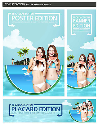 PSD 서양인 외국인 나무 식물 백인 구름 템플릿 배너 배너템플릿 여자 가로배너 ZIP 포스터 세로배너 음식 바다 여행 과일 하늘 휴가 여름음식 수박 서기 웃음 사람 상반신 20대 성인 세명 여름 여름휴가 바캉스 세트 비키니 야자수 현수막 먹기 여자만 성인여자만 청년만 청년여자만 성인만 제철음식 제철과일 자연요소 계절 수영복 모션 표정 인종 청년 가로 세로 제철 파일형식 여름_계절