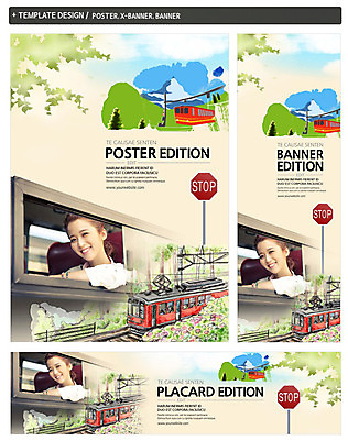 PSD 템플릿 배너 배너템플릿 여자 가로배너 ZIP 포스터 세로배너 여행 산 웃음 사람 동양인 상반신 20대 성인 세트 기차 한국인 현수막 표지판 정지 케이블카 기차여행 여자만 성인여자만 청년만 청년여자만 성인만 육상교통 모션 대중교통 알림판 표정 인종 청년 가로 세로 파일형식