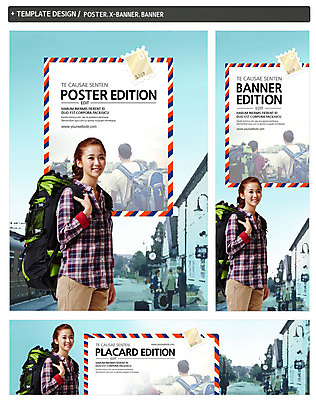 PSD 템플릿 배너 배너템플릿 여자 남자 가로배너 ZIP 포스터 세로배너 해외여행 여행 가방 배낭 서기 웃음 사람 동양인 여러명 20대 성인 뒷모습 세트 기차 한국인 현수막 배낭여행 청년만 성인만 해외 잡화 육상교통 뷰포인트 다수 모션 대중교통 표정 인종 청년 가로 세로 파일형식