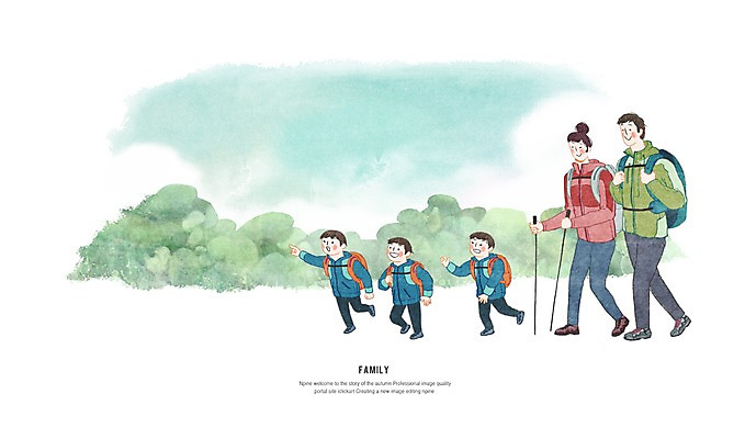 주간 PSD 여자 남자 어린이 여행 일러스트 배낭 가족 휴가 함께함 여름방학 사람 여러명 성인 야외 등산 트래킹 기쁨 캠핑 체험학습 체험 즐거움 삼둥이 국내일러스트 자연요소 감정 다수 컨셉 가방 관계 레저 방학 파일형식 여름_계절