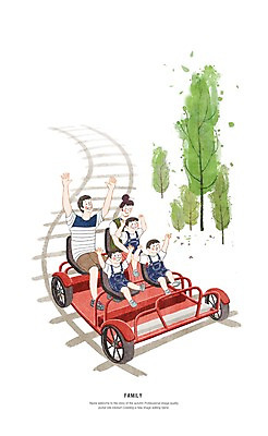 주간 PSD 나무 식물 여자 남자 어린이 여행 일러스트 가족 휴가 함께함 여름방학 사람 여러명 성인 야외 기찻길 기쁨 만세 캠핑 체험학습 체험 즐거움 레일바이크 삼둥이 국내일러스트 자연요소 감정 다수 컨셉 관계 모션 레저 방학 바이크 파일형식 여름_계절