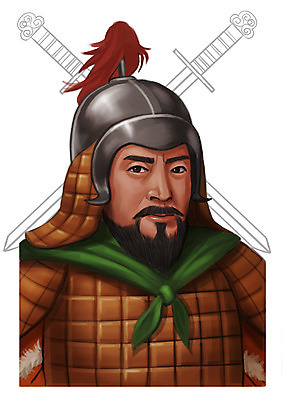 PSD 남자 일러스트 한명 사람 동양인 상반신 성인 한국인 칼 과거 위인 장군 갑옷 강감찬 남자만 남자한명만 성인남자만 성인만 국내일러스트 투구모자 직업 1 컨셉 인종 보호장비 파일형식