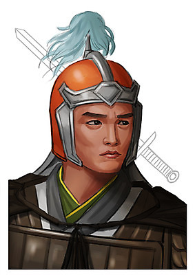 PSD 남자 일러스트 한명 사람 동양인 상반신 성인 중국인 칼 과거 위인 주유 갑옷 남자만 남자한명만 성인남자만 성인만 국내일러스트 투구모자 외국인 1 컨셉 인종 보호장비 파일형식