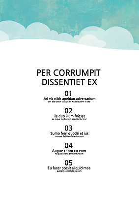 구름 템플릿 내지 사람없음 프레젠테이션 문서템플릿 서식 레이아웃 문서 제안서 목차 이미지템플릿 AI파일 자연요소 파일형식 벡터