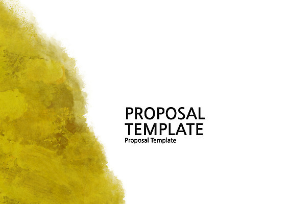 템플릿 표지 컬러 사람없음 노란색 프레젠테이션 문서템플릿 서식 레이아웃 문서 제안서 이미지템플릿 AI파일 파일형식 벡터