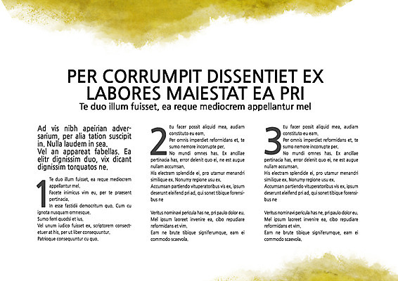 템플릿 내지 컬러 사람없음 노란색 프레젠테이션 문서템플릿 서식 레이아웃 문서 제안서 이미지템플릿 AI파일 파일형식 벡터