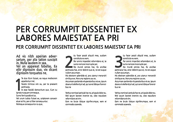 템플릿 내지 사람없음 물감 프레젠테이션 문서템플릿 서식 레이아웃 문서 번짐 제안서 이미지템플릿 AI파일 미술도구 파일형식 벡터 효과