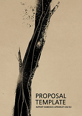 식물 템플릿 표지 수묵화 사람없음 나뭇가지 프레젠테이션 문서템플릿 서식 레이아웃 문서 제안서 이미지템플릿 AI파일 나무 미술 파일형식 벡터