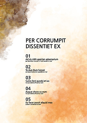 템플릿 내지 사람없음 물감 프레젠테이션 문서템플릿 서식 레이아웃 문서 번짐 제안서 목차 이미지템플릿 AI파일 미술도구 파일형식 벡터 효과