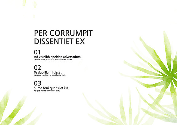 식물 템플릿 내지 나뭇잎 사람없음 프레젠테이션 문서템플릿 서식 레이아웃 문서 제안서 목차 이미지템플릿 AI파일 잎 파일형식 벡터