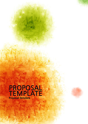 템플릿 표지 사람없음 물감 프레젠테이션 문서템플릿 서식 레이아웃 문서 번짐 제안서 이미지템플릿 AI파일 미술도구 파일형식 벡터 효과