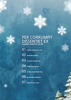 나무 식물 템플릿 계절 내지 겨울 사람없음 눈 눈송이 프레젠테이션 문서템플릿 서식 레이아웃 문서 제안서 목차 이미지템플릿 AI파일 자연요소 날씨 눈_날씨 파일형식 벡터