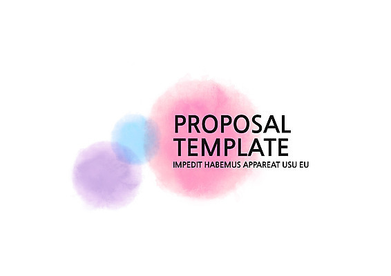 템플릿 표지 사람없음 물감 프레젠테이션 문서템플릿 서식 레이아웃 문서 번짐 제안서 이미지템플릿 AI파일 미술도구 파일형식 벡터 효과