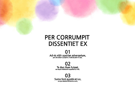 템플릿 내지 사람없음 물감 프레젠테이션 문서템플릿 서식 레이아웃 문서 번짐 제안서 목차 이미지템플릿 AI파일 미술도구 파일형식 벡터 효과