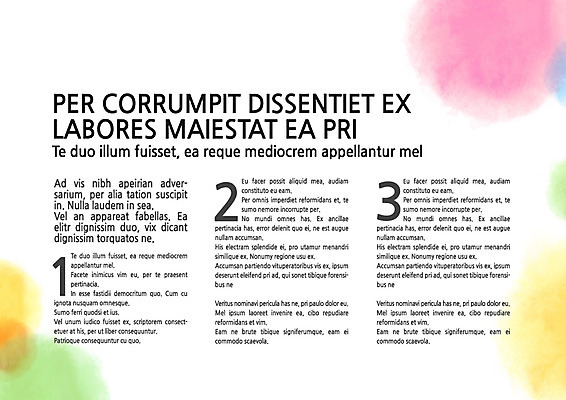 템플릿 내지 사람없음 물감 프레젠테이션 문서템플릿 서식 레이아웃 문서 번짐 제안서 이미지템플릿 AI파일 미술도구 파일형식 벡터 효과