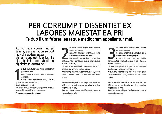 템플릿 내지 수채화 사람없음 물감 프레젠테이션 문서템플릿 서식 레이아웃 문서 번짐 제안서 이미지템플릿 AI파일 미술도구 파일형식 벡터 효과