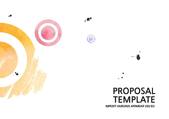 도형 템플릿 표지 사람없음 원형 프레젠테이션 문서템플릿 서식 레이아웃 문서 제안서 이미지템플릿 AI파일 파일형식 벡터