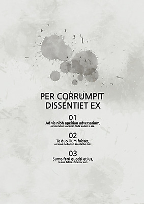 템플릿 내지 사람없음 먹 프레젠테이션 한지 문서템플릿 서식 레이아웃 문서 번짐 제안서 목차 이미지템플릿 AI파일 종이 서예 파일형식 벡터 효과