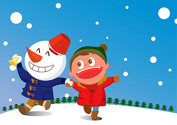 주간 나무 식물 모자 계절 남자 어린이라이프 어린이 겨울 일러스트 눈사람 한명 사람 야외 목도리 종 눈 호기심 천진난만 남자만 남자한명만 어린이만 소년만 소년한명만 국내일러스트 AI파일 자연요소 1 라이프스타일 잡화 감정 컨셉 날씨 파일형식 벡터