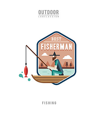 나무 동물 구름 남자 일러스트 레저 낚시 산 아웃도어 어류 한명 사람 성인 라벨 캠핑 낚싯대 선박 성인남자한명만 국내일러스트 AI파일 자연요소 식물 1 수상교통 프레임 수중동물 낚시용품 남자한명만 성인남자만 파일형식 벡터