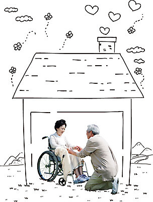 전신 편집이미지 여자 노년 남자 꽃 포토일러 주택 건강 병원 굴뚝 사람 앉기 동양인 성인 두명 옆모습 치료 실버라이프 손잡기 노부부 한국인 하트 60대 휠체어 노인요양 노인만 성인만 이미지편집 AI파일 모양 식물 라이프스타일 부부 뷰포인트 의학 모션 인종 건물 요양 파일형식 벡터