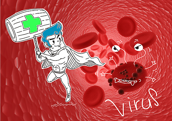 편집이미지 캐릭터 남자 십자가 포토일러 건강 병원 한명 사람 치료 혈액 바이러스 생명공학 망치 망토 혈관 슈퍼맨 박테리아 균 남자만 남자한명만 이미지편집 AI파일 1 의학 공구 장기_의학 영웅 파일형식 벡터