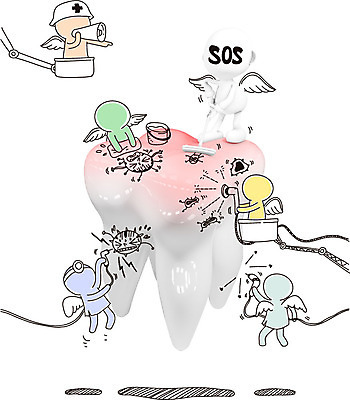 편집이미지 캐릭터 날개 포토일러 건강 치과 병원 사람없음 치료 확성기 치아 질병 박테리아 sos 이미지편집 AI파일 의학 소화기관 구조요청 파일형식 벡터