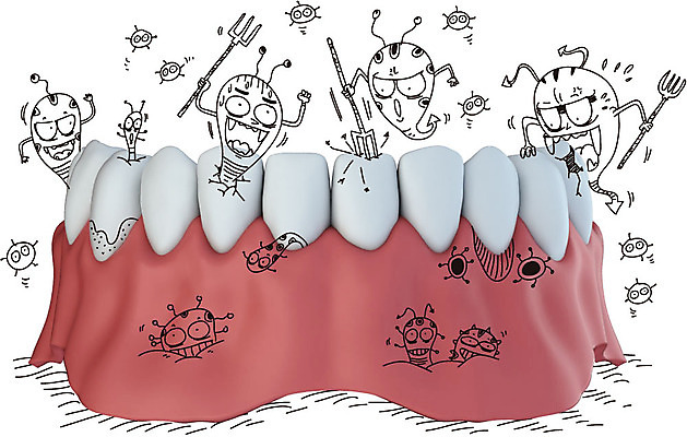 편집이미지 캐릭터 포토일러 건강 치과 병원 사람없음 치료 치아 질병 삼지창 박테리아 균 잇몸 이미지편집 AI파일 창 신체 의학 소화기관 파일형식 벡터