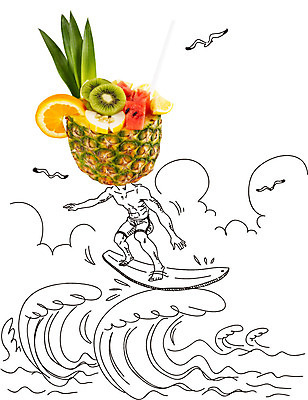 동물 편집이미지 계절 남자 수영복 음식 파도 바다 여행 오렌지 과일 갈매기 조류 포토일러 레저 휴가 여름음식 수박 키위 한명 사람 여름 여름휴가 바캉스 수상스포츠 서핑 파인애플 참외 남자만 남자한명만 제철음식 제철과일 이미지편집 AI파일 1 옷 스포츠 열대과일 제철 파일형식 벡터 여름_계절