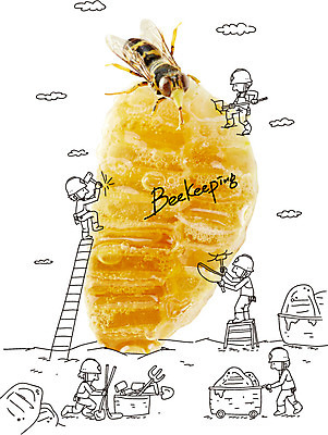 동물 구름 편집이미지 남자 곤충 사다리 포토일러 노동자 사람 여러명 수레 공구 벌레 꿀벌 망치 안전모 벌 꿀 양봉 남자만 이미지편집 AI파일 자연요소 직업 다수 카트 도구 벌_곤충 헬멧 안전장비 파일형식 벡터