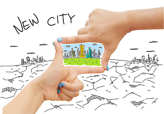 구름 편집이미지 손 포토일러 프레임 한명 사람 손짓 빌딩 신체부위 도시 신도시 이미지편집 AI파일 자연요소 1 모션 건물 파일형식 벡터