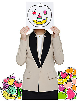 편집이미지 배너 여자 얼굴 음식 오렌지 과일 비즈니스 포토일러 딸기 포도 수박 바나나 한명 들기 사람 정장 상반신 성인 비즈니스우먼 사과 얼굴모양 참외 여자만 여자한명만 성인여자만 성인만 이미지편집 AI파일 모양 1 옷 모션 신체부위 직장인 파일형식 벡터