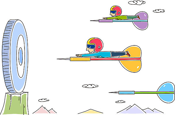 전신 구름 남자 일러스트 비즈니스 산 사람 성인 두명 선글라스 비즈니스맨 과녁판 헬멧 다트 남자만 성인남자만 성인만 국내일러스트 AI파일 자연요소 안경 게임 직장인 보호장비 파일형식 벡터