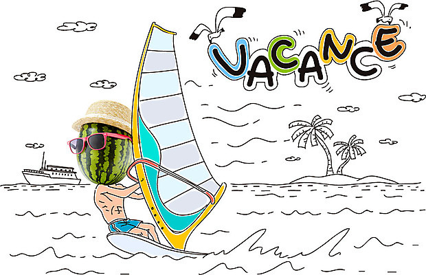 나무 식물 동물 구름 편집이미지 캐릭터 모자 계절 남자 수영복 바다 여행 과일 갈매기 조류 포토일러 레저 휴가 여름음식 수박 한명 사람 여름 여름휴가 바캉스 선글라스 야자수 수상스포츠 서핑 선박 남자만 남자한명만 제철음식 제철과일 이미지편집 AI파일 자연요소 1 잡화 옷 안경 음식 스포츠 수상교통 제철 파일형식 벡터 여름_계절