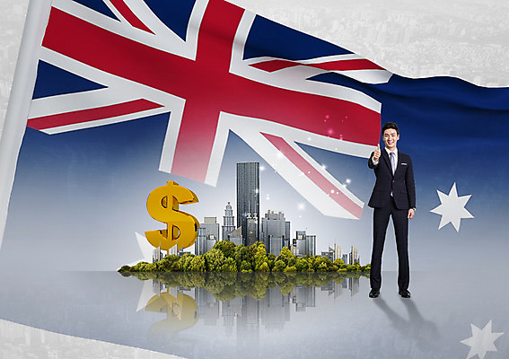 PSD 편집이미지 남자 한명 성인 글로벌 달러 한국인 도시 최고 비즈니스맨 호주 국기 호주국기 이미지편집 1 돈 비즈니스 사람 동양인 직장인 오세아니아 파일형식