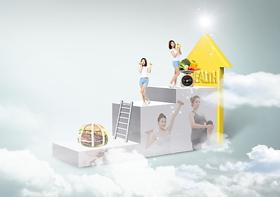 PSD 편집이미지 여자 화살표 채소 건강 식이요법 여러명 성인 운동 계단 한국인 햄버거 자신감 목표 상승 열정 주방저울 성인여자만 이미지편집 감정 다수 컨셉 패스트푸드 저울 사람 동양인 여자만 성인만 파일형식