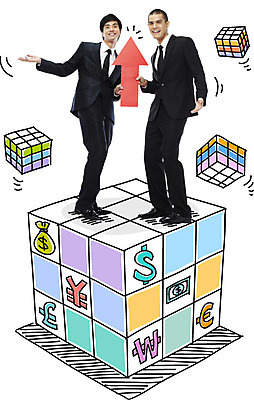 전신 외국인 편집이미지 남자 화살표 지폐 돈 비즈니스 포토일러 서기 웃음 사람 동양인 정장 성인 두명 30대 금융 달러 블록 유로 비즈니스맨 화폐기호 돈자루 엔 큐브 상승 파운드 남자만 성인남자만 장년만 장년남자만 성인만 이미지편집 AI파일 기호 옷 컨셉 모션 표정 인종 장년 경제 직장인 재산 화폐 파일형식 벡터