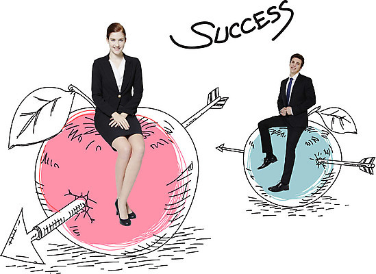 전신 서양인 외국인 백인 편집이미지 여자 남자 비즈니스 포토일러 성공 나뭇잎 화살 웃음 사람 앉기 정장 20대 성인 두명 비즈니스맨 비즈니스우먼 사과 청년만 성인만 이미지편집 AI파일 옷 컨셉 잎 과일 모션 표정 인종 청년 직장인 파일형식 벡터