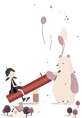 PSD 나무 여자 어린이 일러스트 곰 상상 주택 상상일러스트 한명 사람 소녀 연필 곰인형 지우개 풍선 시소 여자만 여자한명만 어린이만 소녀만 소녀한명만 동심 국내일러스트 식물 동물 1 인형 포유류 학용품 건물 필기구 놀이기구 파일형식